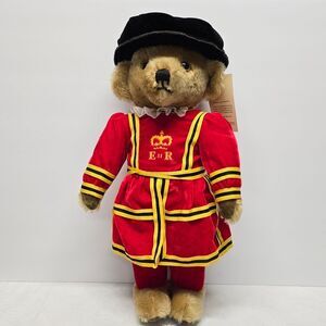 MerryThought Pure Mohair Collectible Royal Guard Teddy Bear England Vintage NWT